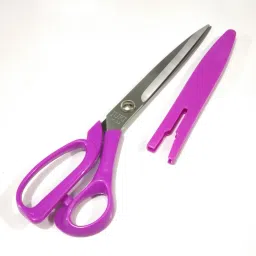 Stainless Steel Multipurpose Scissors with Blade Cover for Tailoring/Paper Cutting/Hair Cutting Scissors-picture-17