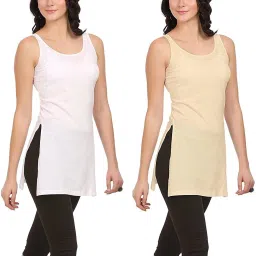 Women White, Beige Camisole-image-43