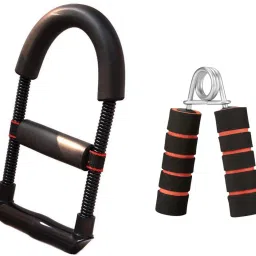 Combo Of Wrist Exerciser And Foam Hand Gripper (Pack Of 2) Fitness Accessory Kit Kit-image-88