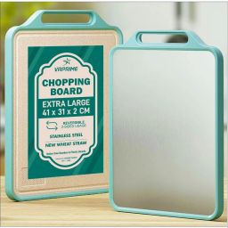 Large Steel Chopping Cutting Board for Kitchen | Fruits Vegetables Meats Stainless Steel Cutting Board-image-11