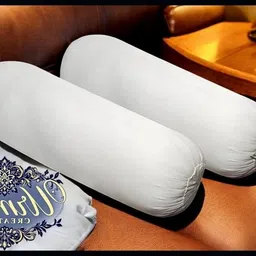 urmila creation Round Microfibre Solid Bolster Pack of 2-picture-6