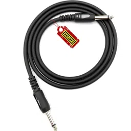 pearl Guitar Cable/Musical Console Cable P38 Mono to P38 Mono (6.35 mm Jack) | (P38 - P38) CONNECTING CABLE 1 Pc-picture-0