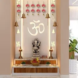 Set Of 6 Lotus Hangings For Decoration Mandir Decor Toran-image-26