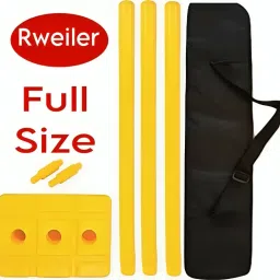 Premium quality 3 Wicket & 2 bails 1 base set full size-picture-26