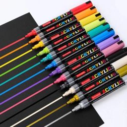 Acrylic Glass Paint Marker Set, 4mm Nib, RP1094 4mm Nib Sketch Pens-image-10