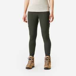 Women Stretchable Leggings with Pockets Dark Green - Travel 500-image-44