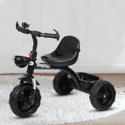 Sturdy tricycle with storage basket,Rubber Tyre,Comfort Seat with Seat Belt BST01 Tricycle for 1-5 Year Kids Tricycle-image-29