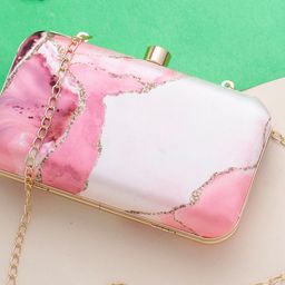 Swisni Colourblocked Box Clutch-image-68