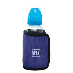 MeeMee Kids Blue Printed Feeding Bottle Cover-image-29