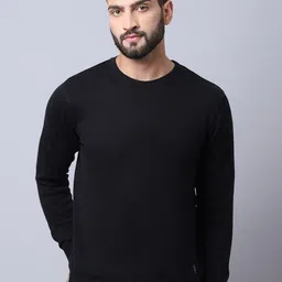 Cantabil Men Black Pullover-picture-18