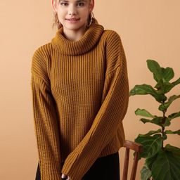 STREET 9 Ribbed Turtle Neck Pullover-picture-18