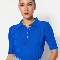 Trendyol Ribbed Acrylic Pullover Sweaters-29