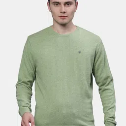 t-base Men Green Pullover-image-16