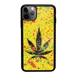 macmerise Rasta Splash Printed iPhone 11 Pro Bumper Case Cover-image-7