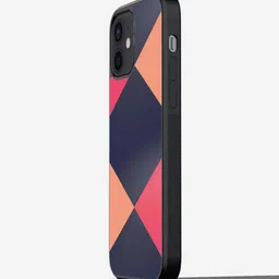 macmerise Criss Cross Printed iPhone 12 Phone Bumper Case Cover-image-79