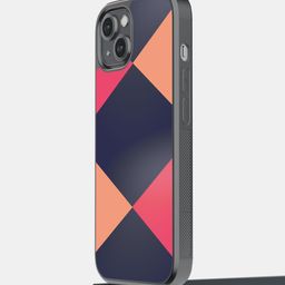 macmerise Criss Cross Printed iPhone 14 Phone Bumper Case Cover-image-94
