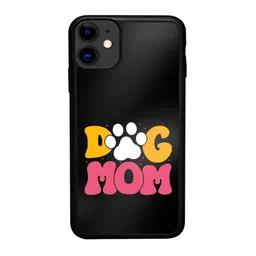 macmerise Dog Mom Printed iPhone 11 Bumper Case Cover-4
