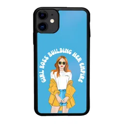 macmerise Girl Boss Building Empire IPhone 11 Bumper Case Cover-17