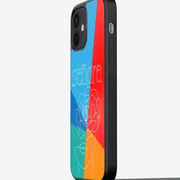 macmerise Senora Printed iPhone 12 Bumper Phone Back Cover-image-61
