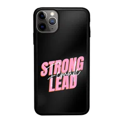 macmerise Typography Printed iPhone 11 Pro Max Phone Bumper Case Cover-59