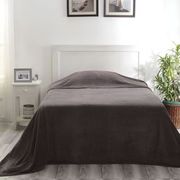 MASPAR Colorart Charlotte Steple Grey 120 TC Single Bed Cover-image-76
