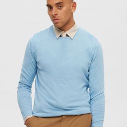 SELECTED Long Sleeves Ribbed Pullover-image-63