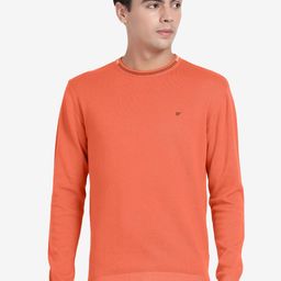 t-base Round Neck Cotton Pullover-image-6
