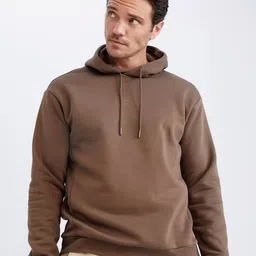 DeFacto Hooded Pullover Sweatshirt-image-56