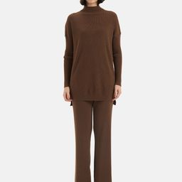 Kazo Mock Collar Long Sleeves Pullover Sweater-image-57