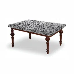 Stylista Grey & Black Floral Waterproof 4 Seater Elasticated Table Cover-picture-32