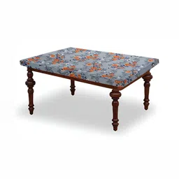 Stylista Grey Waterproof 4-Seater Rectangular Table Cover-image-81