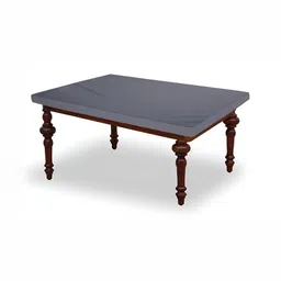 Stylista Grey Waterproof 4-Seater Rectangular Table Cover-12