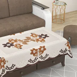 BIGGER FISH Multicoloured Cotton 4-Seater Table Cover-26