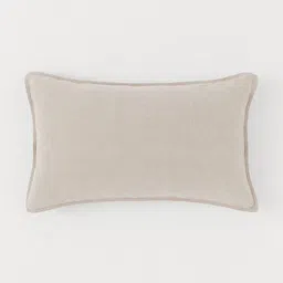 H&M Beige Washed Linen Cushion Cover-41