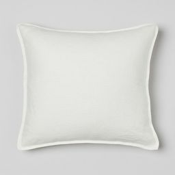 H&M White Washed Linen Cushion Cover-5