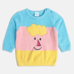 MINI KLUB Girls Colourblocked Pullover Sweaters-picture-45