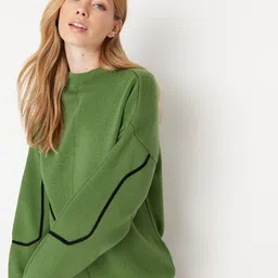 Trendyol Mock Collar Acrylic Pullover image 4