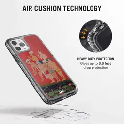 DailyObjects Adults Transparent & Red Riverside Printed iPhone 11 Pro Back Cover image 4