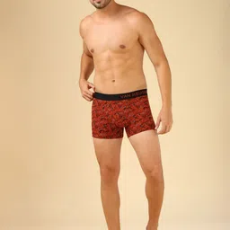 van heusen innerwear Van Heusen Men Pack of 2 Printed Body Defining Fit Trunk - IH7ETR2C444510047 image 4