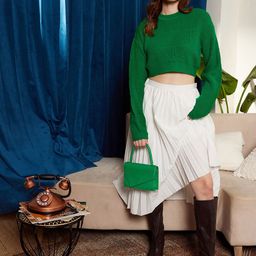 Berrylush Ribbed Acrylic Crop Pullover Sweater-image-87