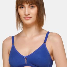 SONA Medium Coverage Non Padded Cotton T-shirt Bra With All Day Comfort-picture-37