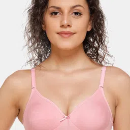 SONA Medium Coverage Non Padded Cotton T-shirt Bra With All Day Comfort-picture-29