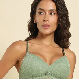 Van Heusen Lace Medium Coverage Removable Padding Everyday Bra With All Day Comfort image 1