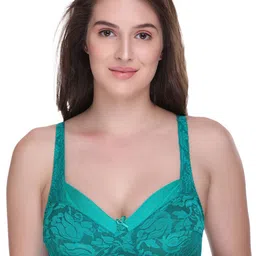 SONA Floral Self Design Medium Coverage All Day Comfort Bralette Bra-20