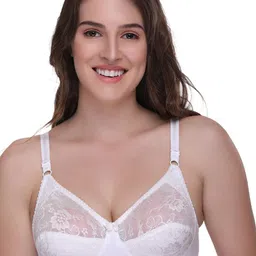 SONA Floral Self Design Medium Coverage All Day Comfort Bralette Bra-53