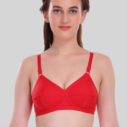 SELFCARE Non-Padded Cotton Full Coverage Everyday Bra With Adjustable Straps-picture-56