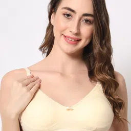 BEWILD Full Coverage Non Padded Rapid-Dry Moisture Wicking Cotton Everyday Bra-6