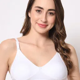 BEWILD Full Coverage Non Padded Rapid-Dry Moisture Wicking Cotton Everyday Bra-58