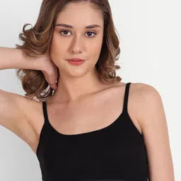BLAZON Full Coverage Non Padded Stretchable Cotton Camisole Sports Bra - All Day Comfort-17