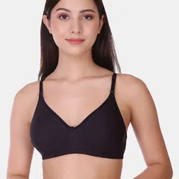 POOJA RAGENEE Full Coverage Non Padded Cotton T-shirt Bra-picture-21